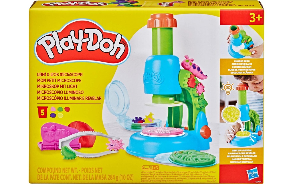 Play-Doh Pâte à modeler Microscope avec lumière