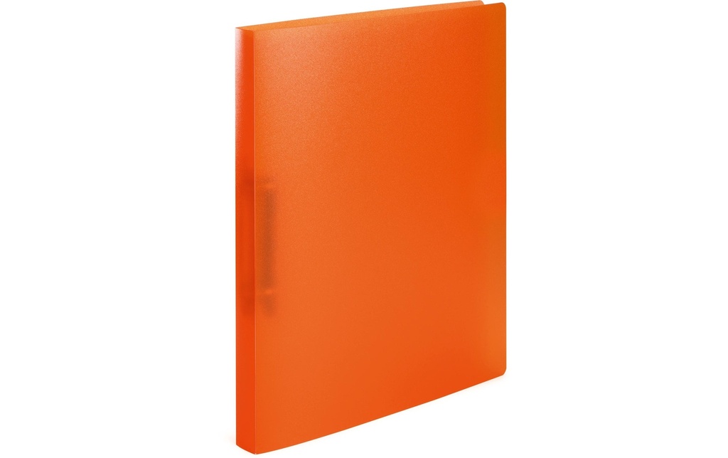 HERMA Classeur à anneaux A4 orange translucide Mécanisme d'anneau 2D