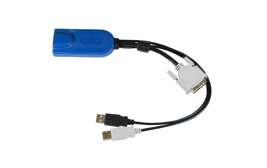 Raritan Câble KVM D2CIM-DVUSB-DVI