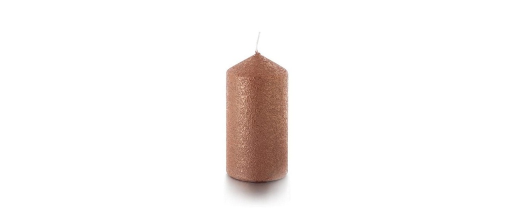 balthasar Bougie cylindrique Poreux 7 x 14, Cuivre