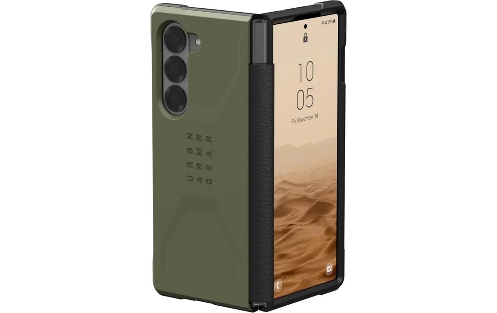 UAG Coque arrière Civilian Galaxy Z Fold6 Black