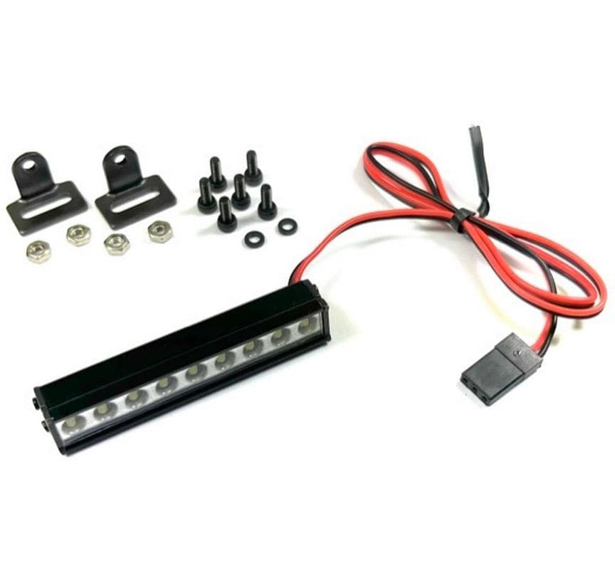 Absima Barre lumineuse LED métallique 1:10 55 mm