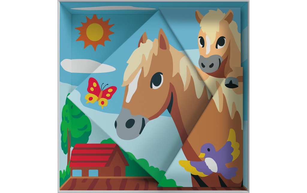 Ravensburger Peinture avec chiffres CreArt Do it together – Chevaux