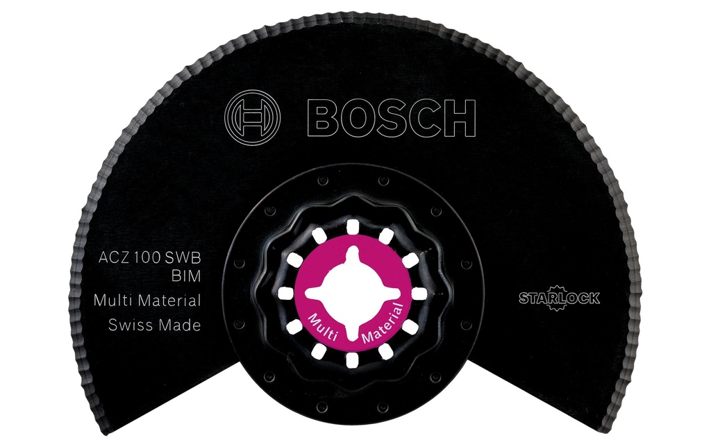 Bosch Lames segmentées pour arbres Starlock BIM ACZ 100 SWB, 100 mm