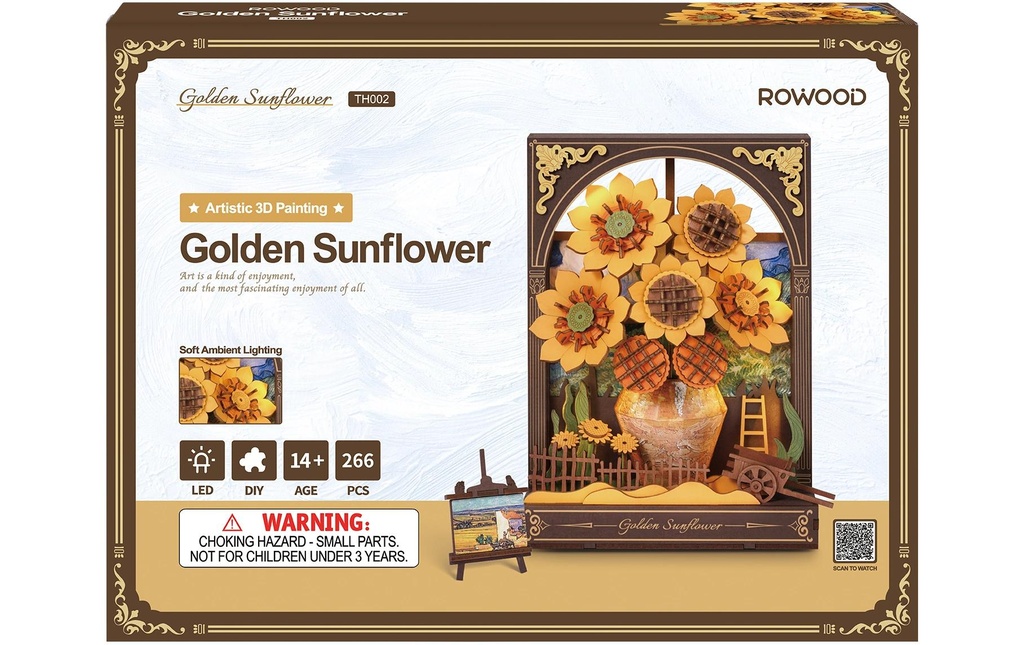Rowood Kits de montage Tournesol doré