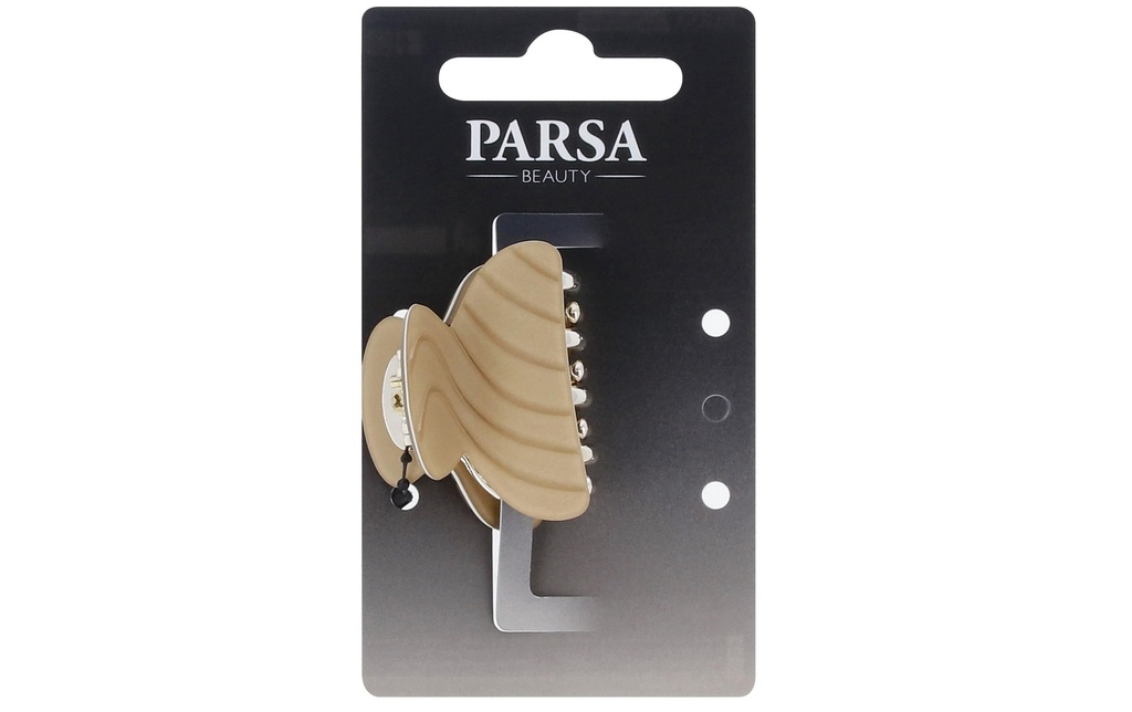 Parsa Beauty Pince crabe à motifs Beige 1 pièce