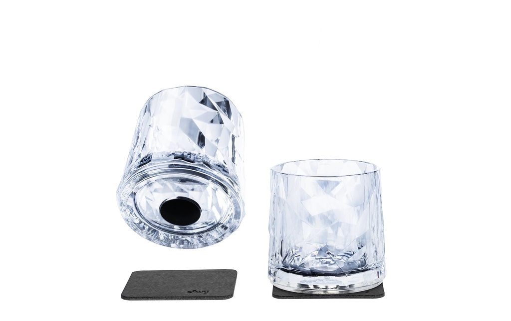 Silwy Gobelet de plein air Lunettes en plastique haute technologie, lot de 2 Tumbler