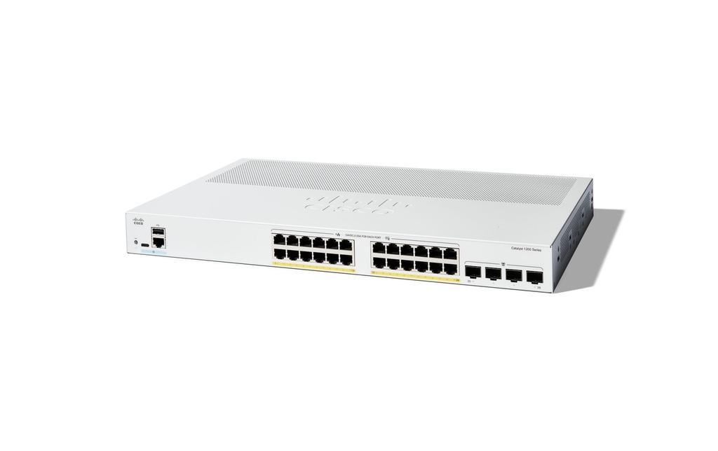 Cisco PoE+ Switch Catalyst C1200-24FP-4G 28 ports