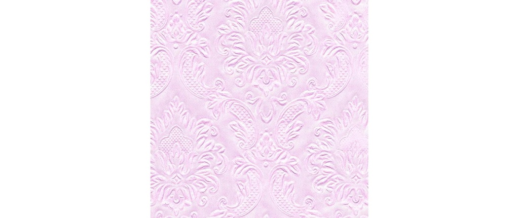 Paper + Design Serviettes en papier Moments Ornament 16 pièces, 33 x 33 cm, rose