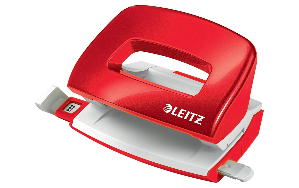 Leitz Perforatrice NeXXt WOW 30 Page(s), Rouge
