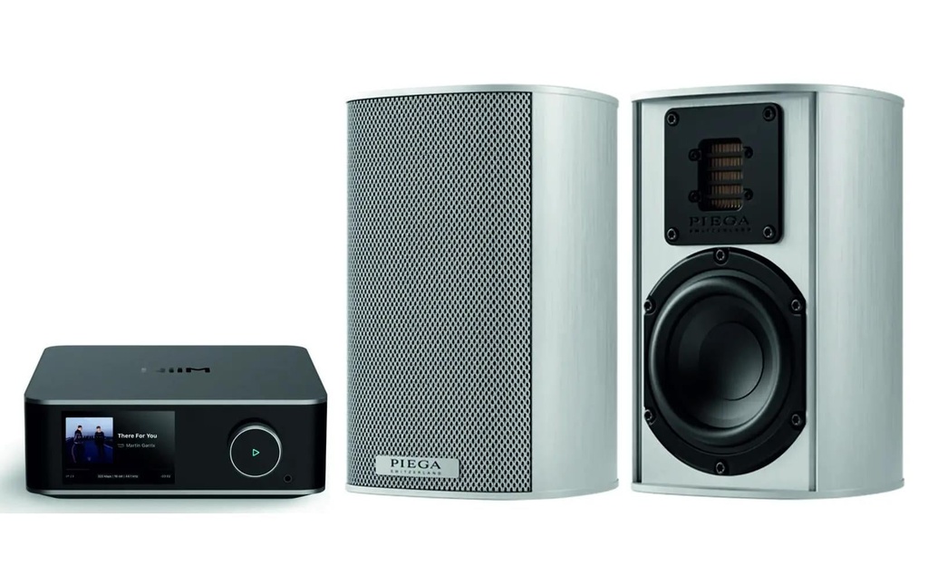 PIEGA SA Bundle Ace 30 + WiiM Amp Ultra (Argent/Space Grey)