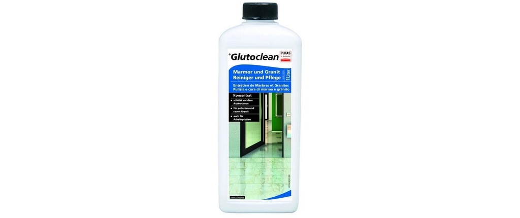 Glutoclean Nettoyant + entretien pour marbre et granit 1 l, 1 Pièce/s