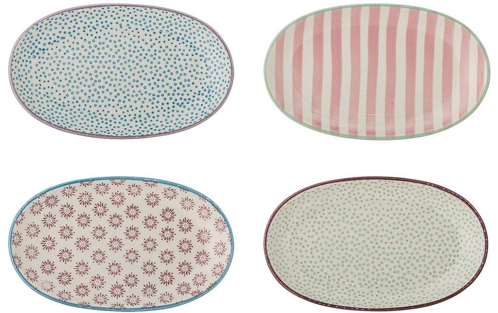 Bloomingville Plateau de service Patrizia, 21.5 x 13 cm, 1 pièce, assorti