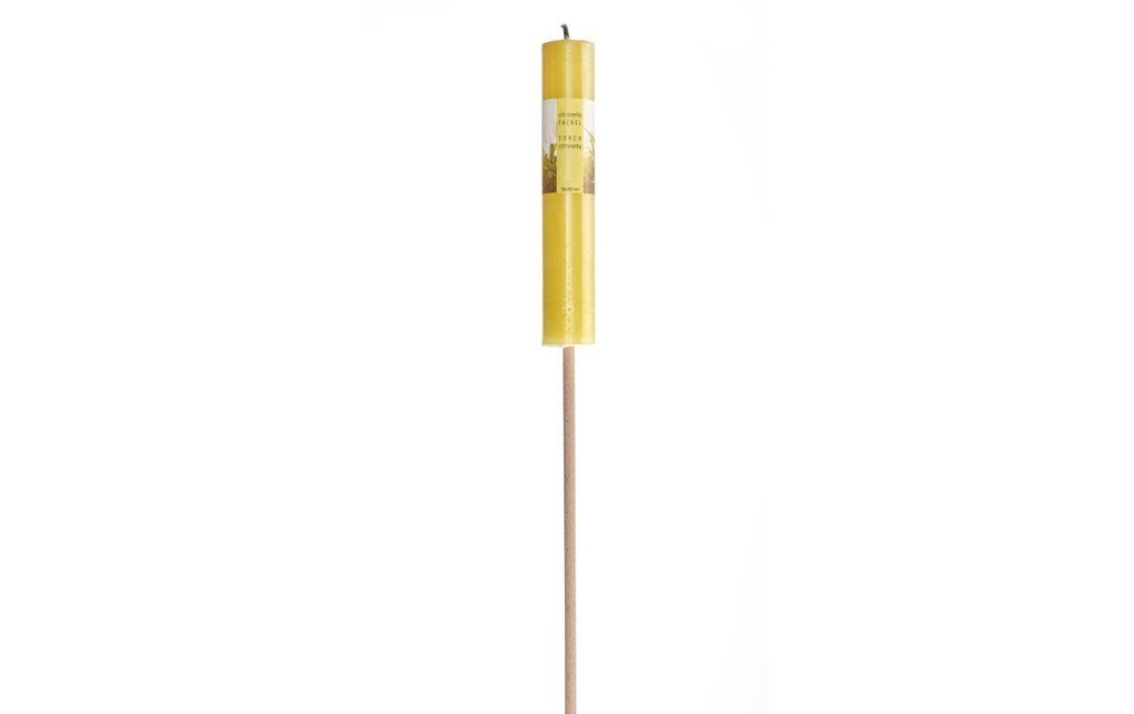 balthasar Flambeau à la citronnelle Jaune