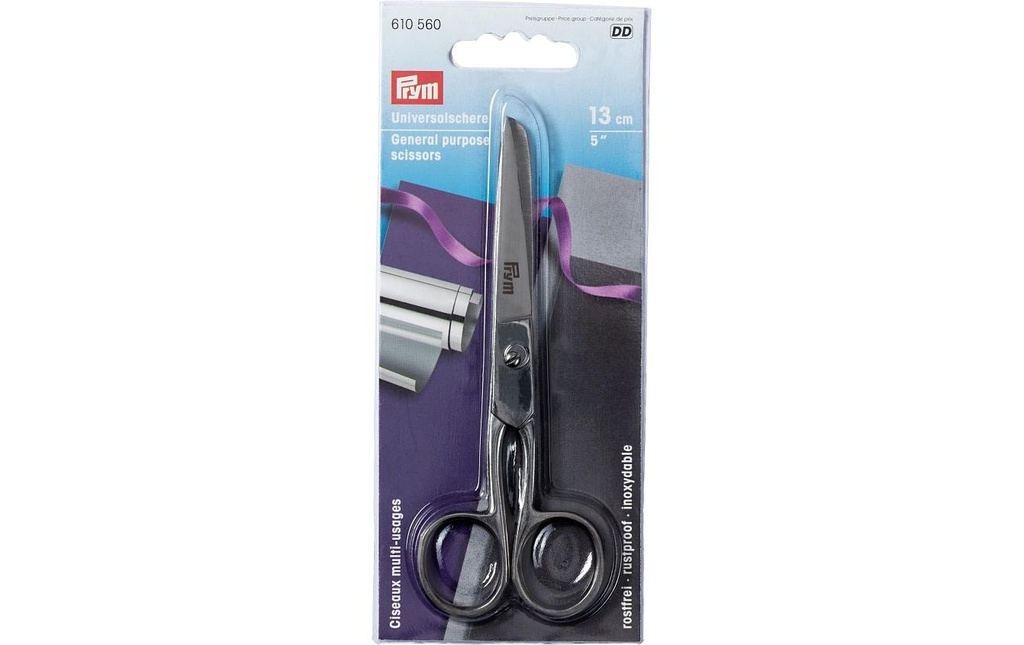 Prym Ciseaux de couture/ménage 13 cm Acier