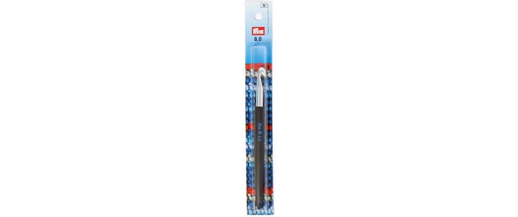 Prym Crochet à manche souple, 8.00 mm Noir