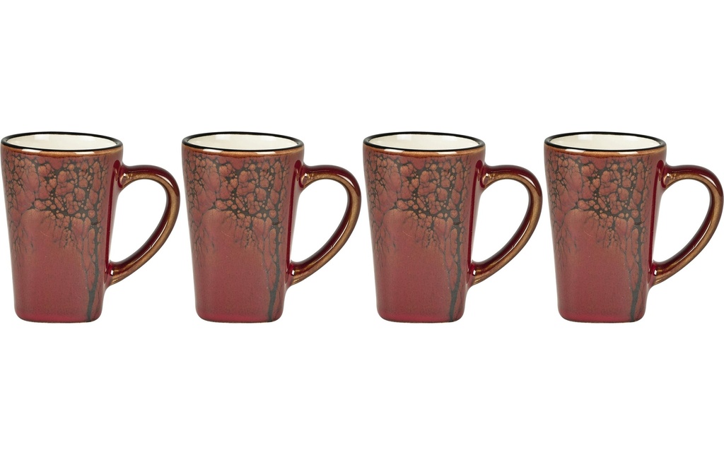 Villa Collection Tasse à expresso Hela 100 ml , 4 Pièce/s, Brun