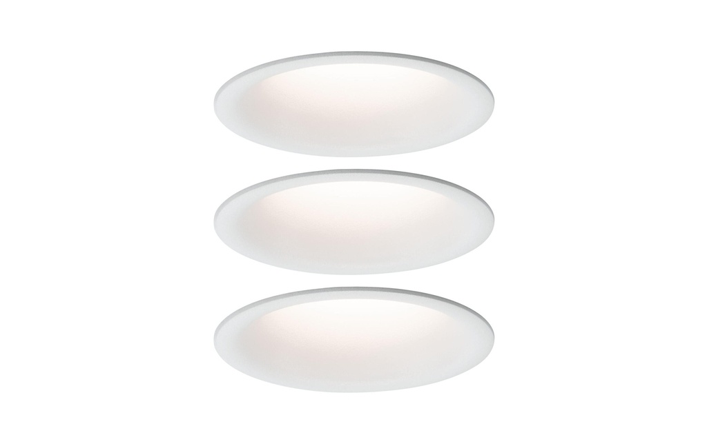Paulmann Luminaire encastré LED Cymbal Coin Set de base