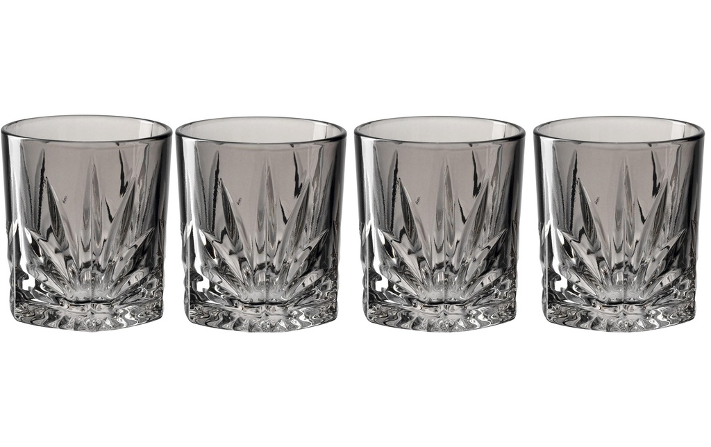 LEONARDO Verre à whisky Capri 220 ml, 4 Pièce/s, Gris