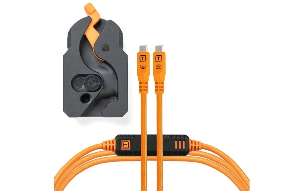 Tether Tools Câble Pince Leverlock et USB-C 4.6m