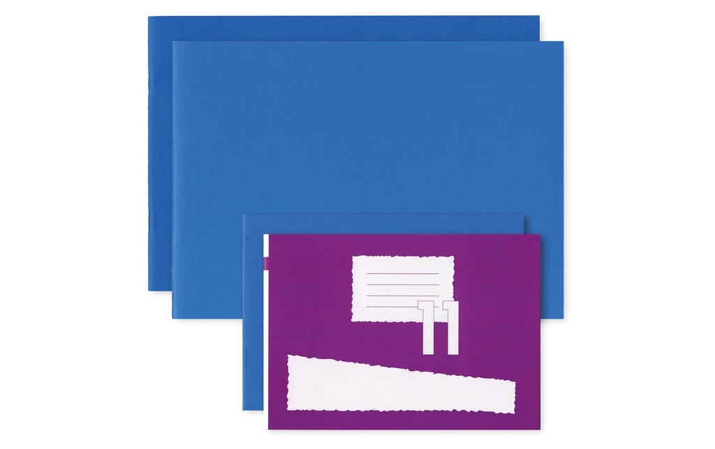 office focus Cahier d'école A5, Vierge, Violet, 10 Pièce/s