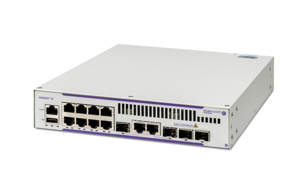 Alcatel-Lucent Switch OmniSwitch OS6465T-12 10 Port