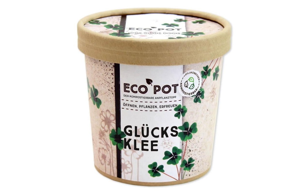 Feel Green EcoPot Trèfle à quatre feuilles