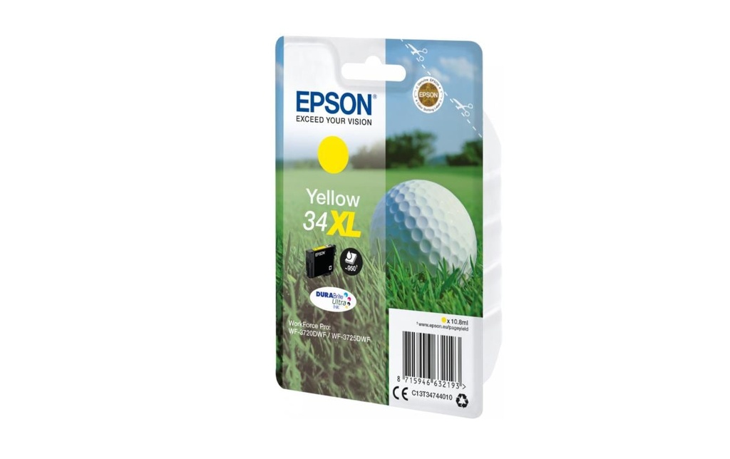 EPSON Epson cart.d'encre 34XL yellow