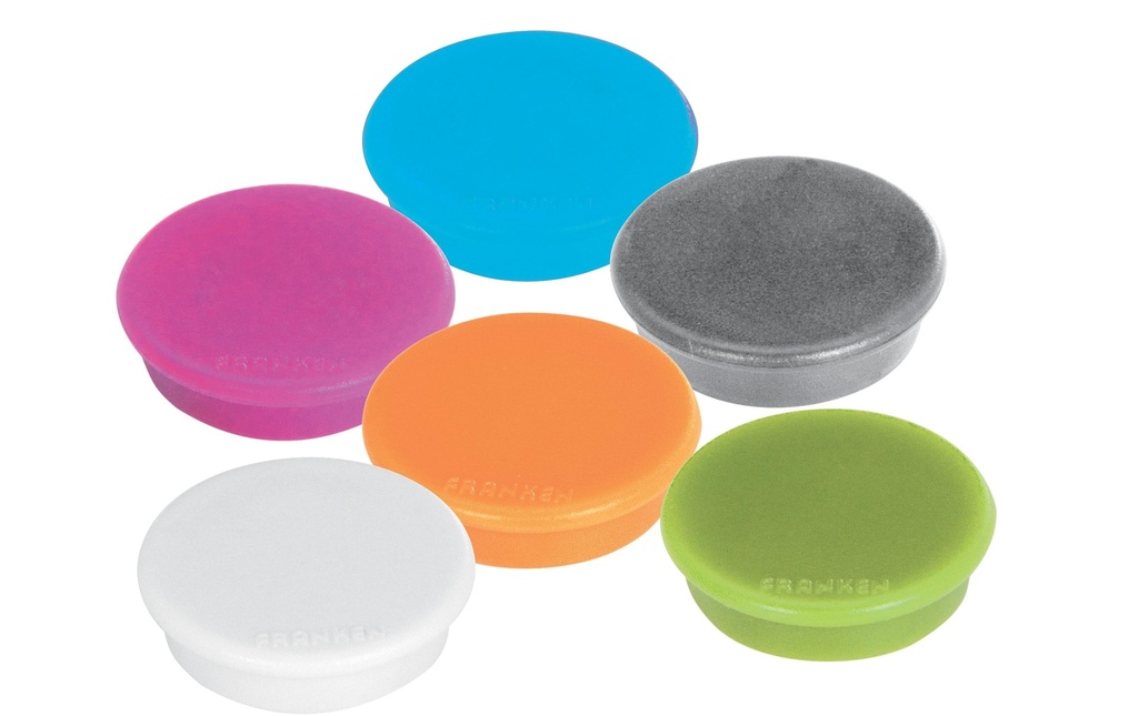 Franken Aimant MagFun Ø 32 mm, 10 Pièce/s, Assorti