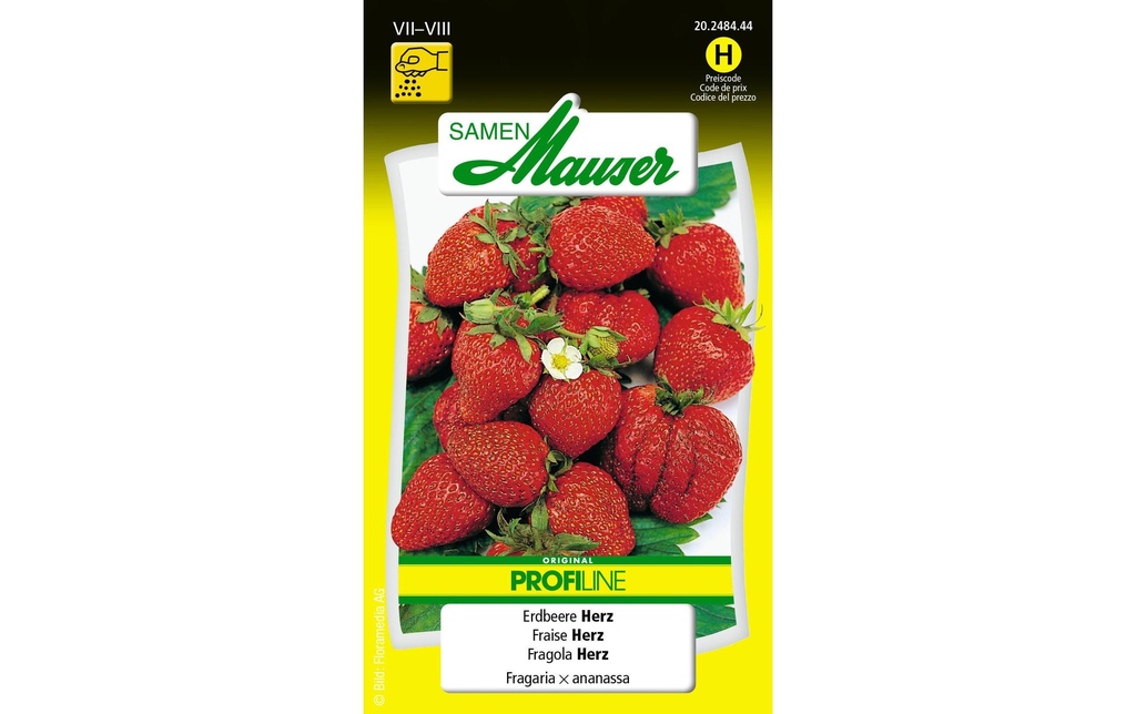 Samen Mauser Semence Profiline Coeur de fraise