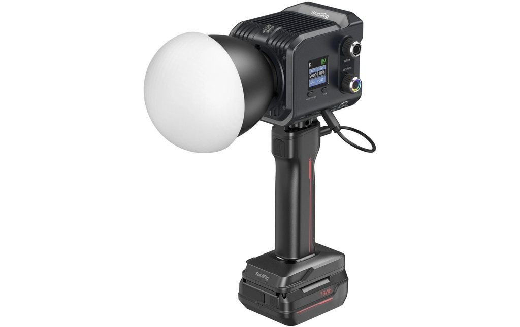 Smallrig Lumière continue RC 100C Kit COB Avec poignée à piles