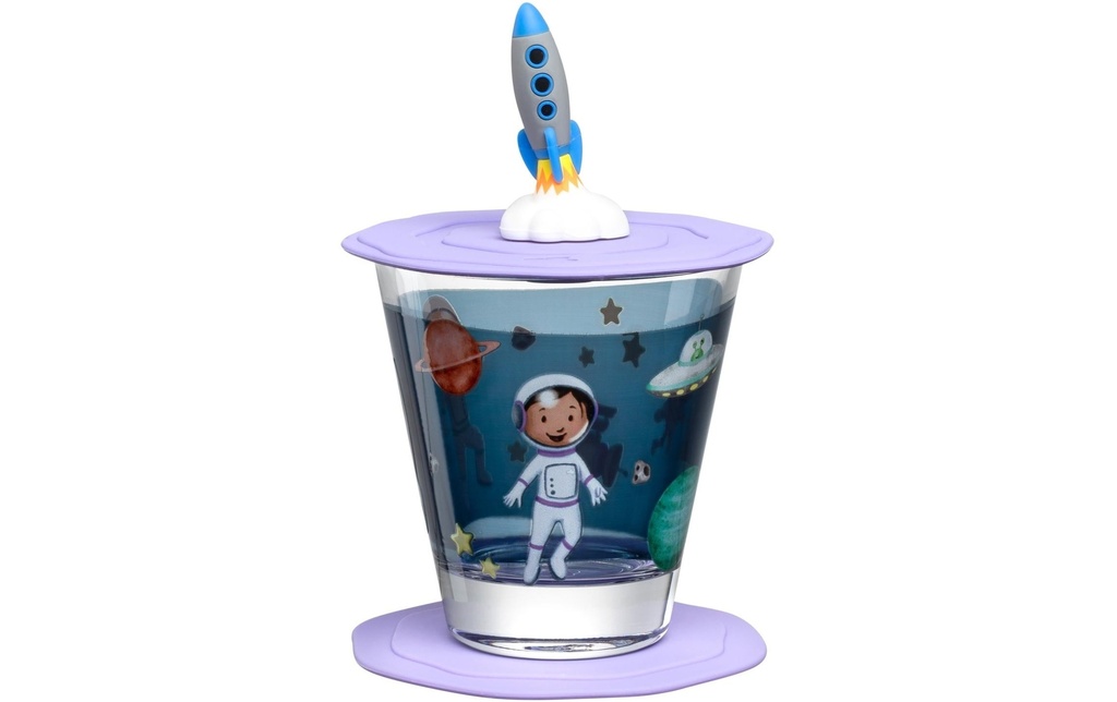 LEONARDO Verre à boire pour enfants Avventura 215 ml, 3 pièces, univers