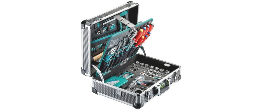 Technocraft Coffret à outils PRO GSR avec visseuse sans fil 147-pièce