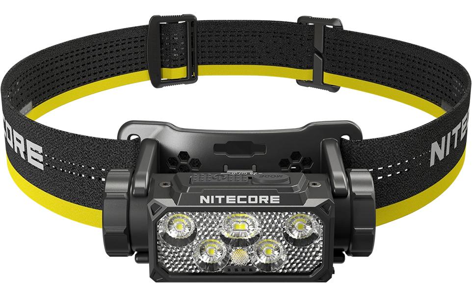 Nitecore Lampe frontale HC60 UHE 1600 lumens Noir/Jaune