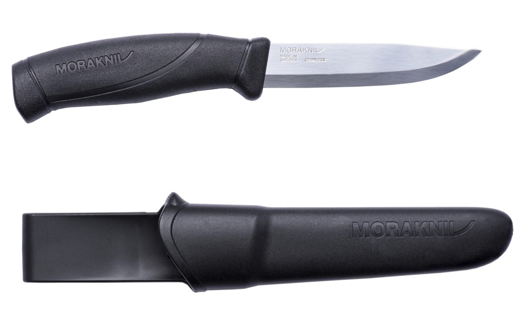 morakniv Couteau de survie Companion HeavyDuty Black (S)