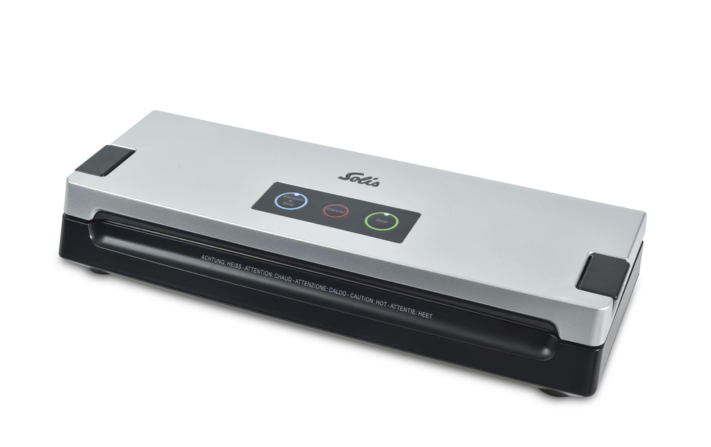Solis Appareil de mise sous vide Smart Typ 557 Noir/Argenté