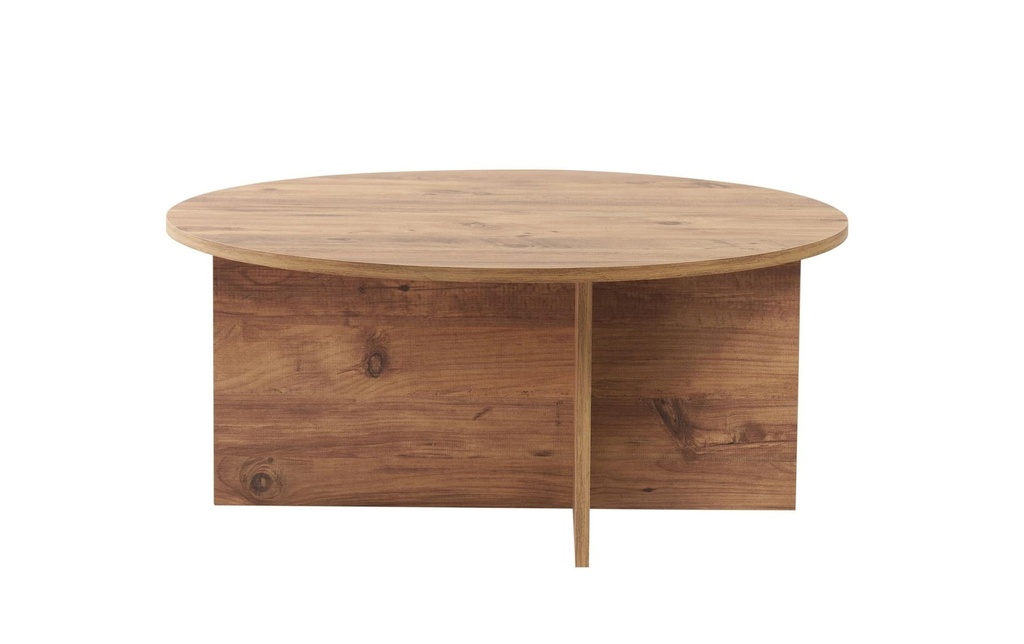 Woody Fashion Table basse Soleil Atlantic Pine 90 x 40 cm, Brun