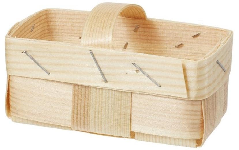 HobbyFun Mini ustensiles Panier à copeaux Nature