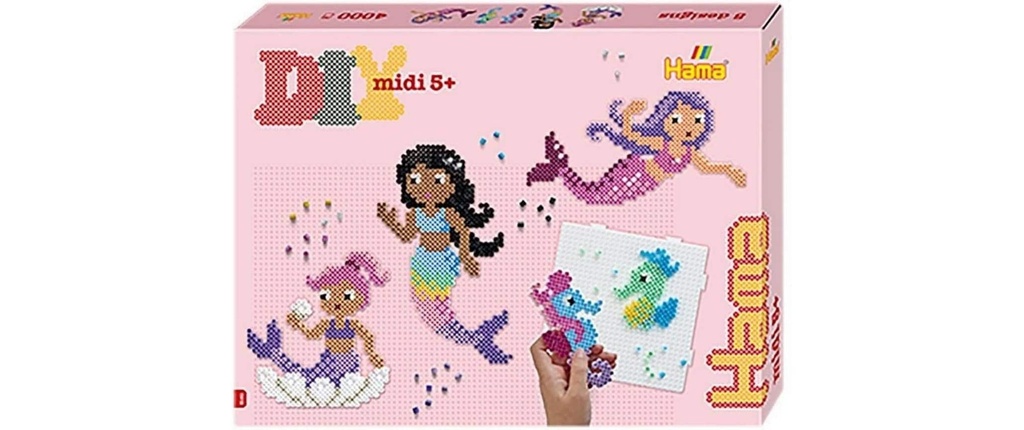 Hama Kits de perles à repasser Midi Véhicules 4000 pcs Multicolore