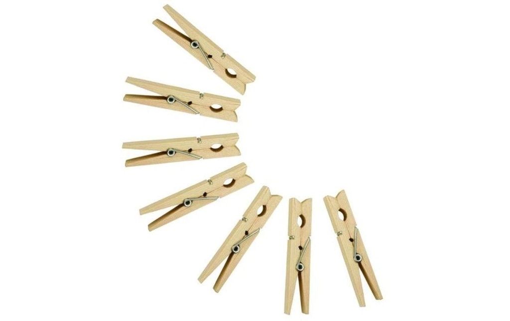 MSV Pinces à linge 7 cm, 24 Pièce/s