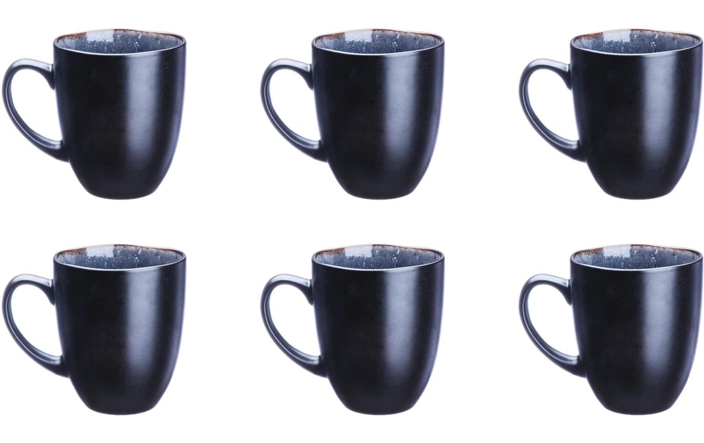 Björn Tasse universelle Iris Bleu nuit, 40 cl, 6 pièces