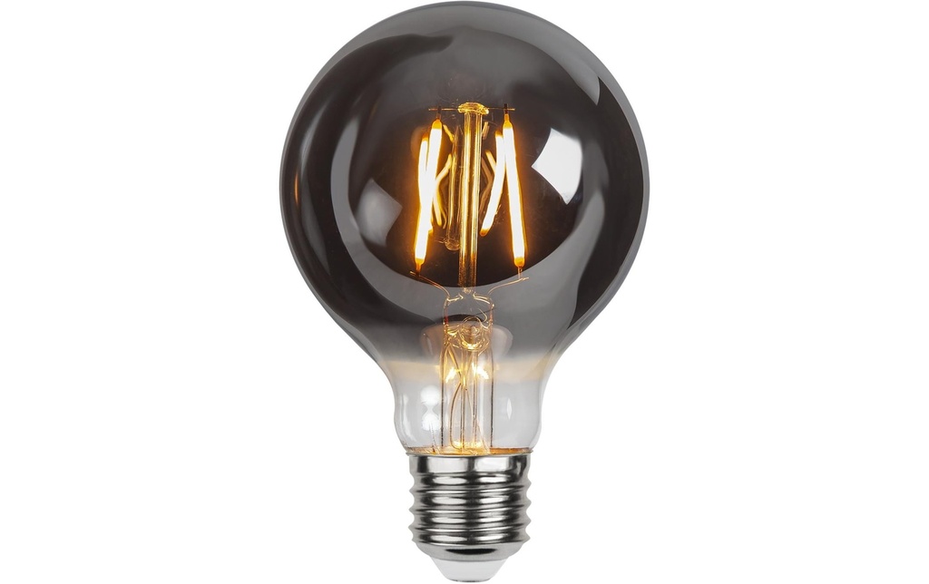 Star Trading Lampe Plain Smoke G80 1.8 W (15 W) E27 Blanc chaud (WW)
