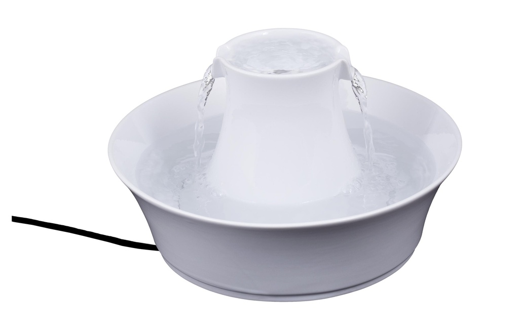 PetSafe Distributeur d’eau Drinkwell fontaine en céramique Avalon, 2 l