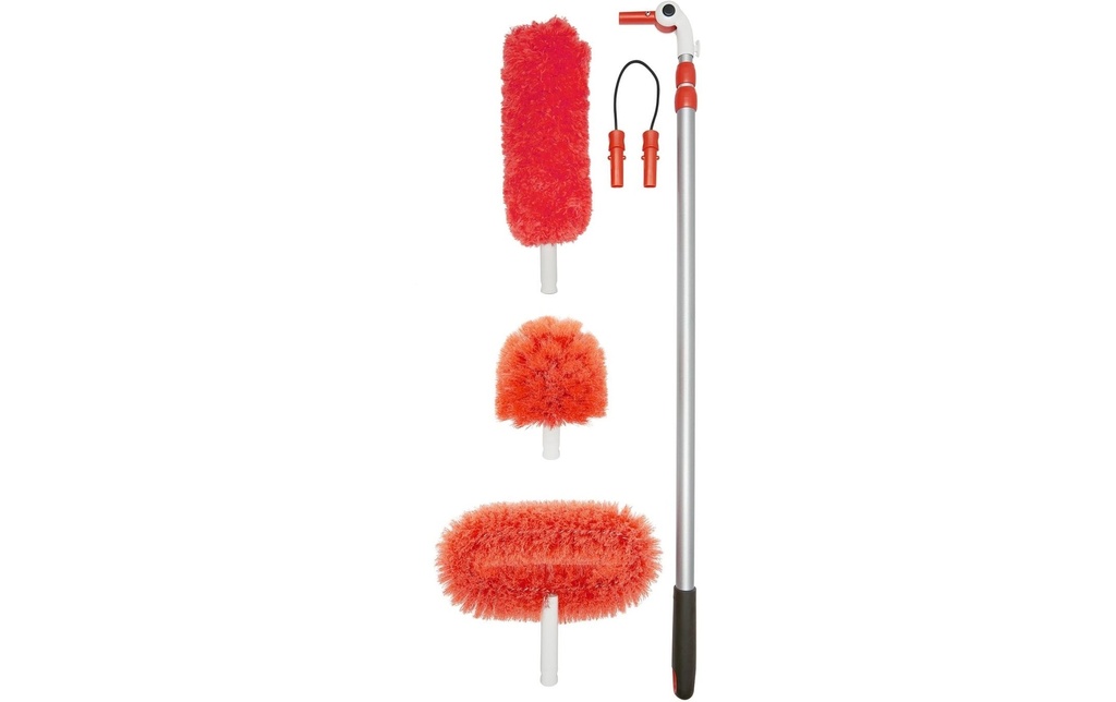 Oxo Good Grips Balai à poussière microfibre extensible avec rehausses