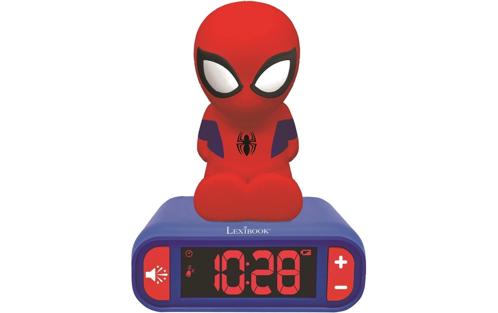 Lexibook Réveil veilleuse Spider-Man