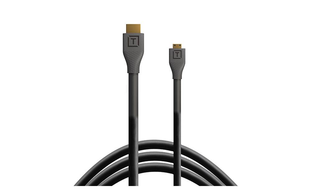Tether Tools Câble TetherPro HDMI Micro vers HDMI 2.0, 4.6 m Noir