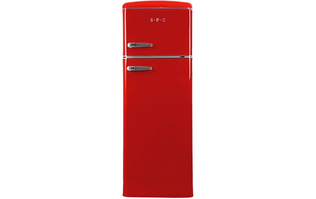 SPC Réfrigérateur congélateur KS3777-1 Rouge, Droite