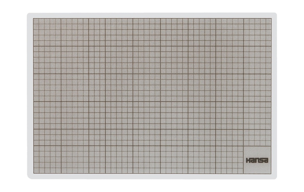 Hansa Tapis de découpe 45 x 30 cm Transparent