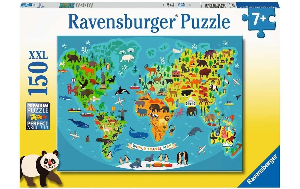 Ravensburger Carte du monde des animaux