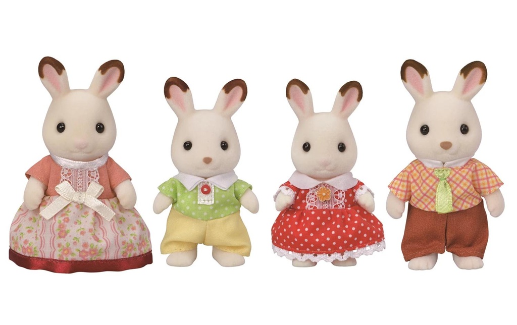 Sylvanian Families Sylvanian Families Famille de lapins en chocolat